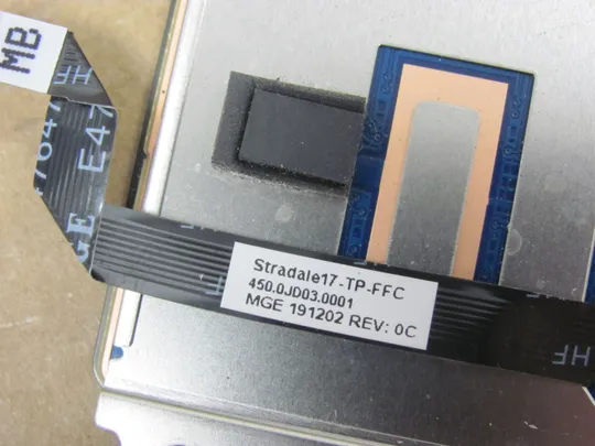 номер0844-26  тачпад сенсорна панель touchpad 0MNJ4W 450.0JD03.0001 для Dell  XPS 17 XPS17  9700 Precision 5750 оригінал З аукціону