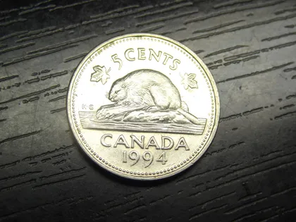 фото, 5 центів 1994 Канада