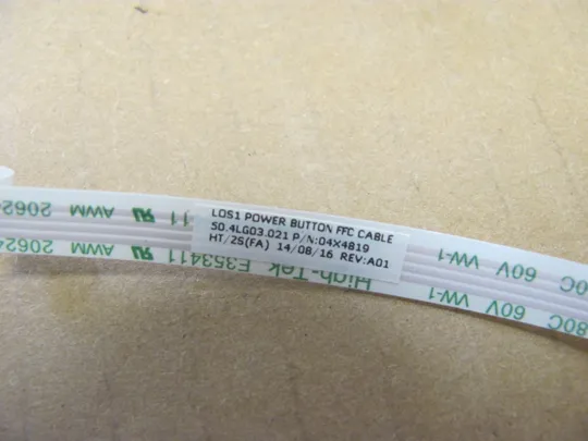 номер1028-9 плата кнопка вкл 48.4LG10.011 04X4818 зі шлейфом 50.4LG03.021 04X4819 для Lenovo ThinkPad L440 оригінал З аукціону