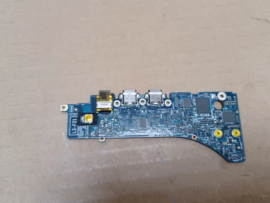 номер1055-12 плата AUDIO USB type-C 043HNW LS-F211P плата кнопка вкл для Dell XPS 15 9575 5530  2in1 Плата кнопки включеня Кнопкова плата Кнопковий модуль Плата управління кнопками, Плата кнопки живлення Laptop Power button board оригінал Продаж