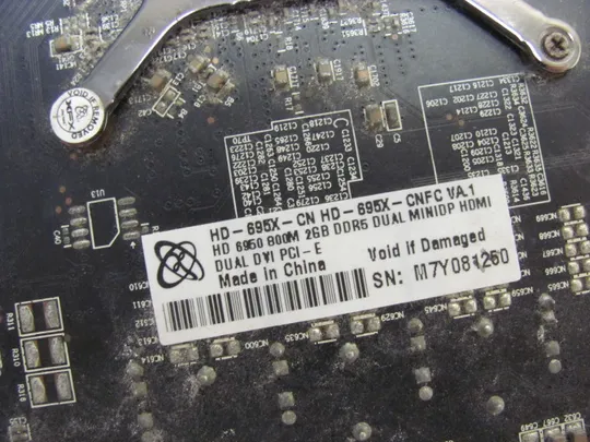 4093 відеокарта  XFX RADEON HD6950 DDR5  НІМЕЧЧИНА Інтернет-аукціон