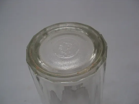 Стакан граненый маленковский стекло ссср клеймо А триугольник 7 коп высота 10,8 см, диам. 7см №15712 Недорого