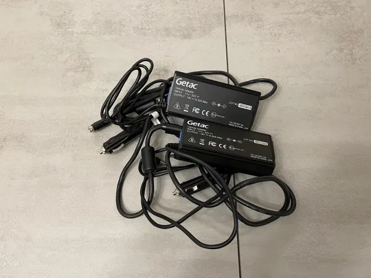 Автомобільна зарядка для ноутбуків / планшетів Getac CA-12019DV-AA / GAD2X8 19V 120W. Оригінал Ціна