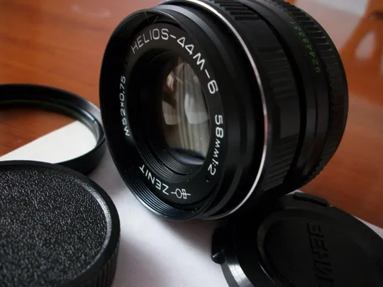 Объектив Гелиос-44М-6 , М-42 , УФ-1 52-мм , обе крышки . Таких Нет . Новый-New Ціна