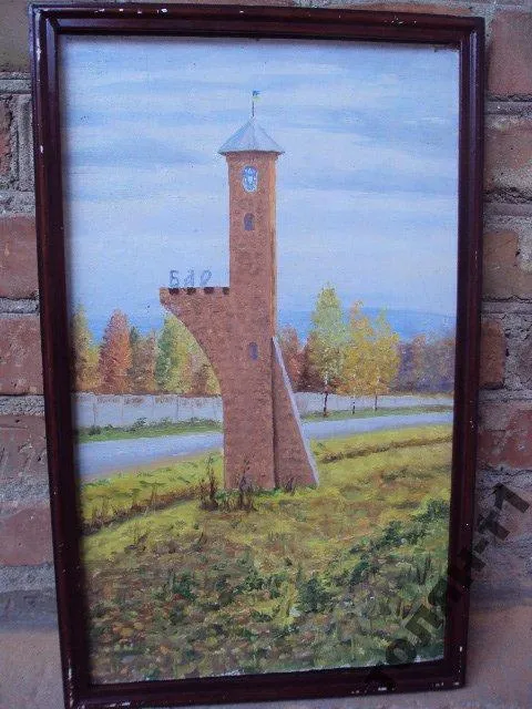 Купити Картина пейзаж Бар Гащук. масло, картон 32,5х53 см №63