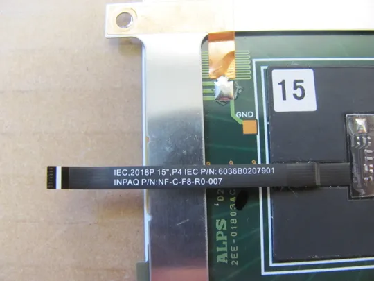 номер1015-12 тачпад сенсорна панель touchpad 6036B0207901 для HP EliteBook 755 G5 850 G5 Zbook 15U G5 оригінал З аукціону