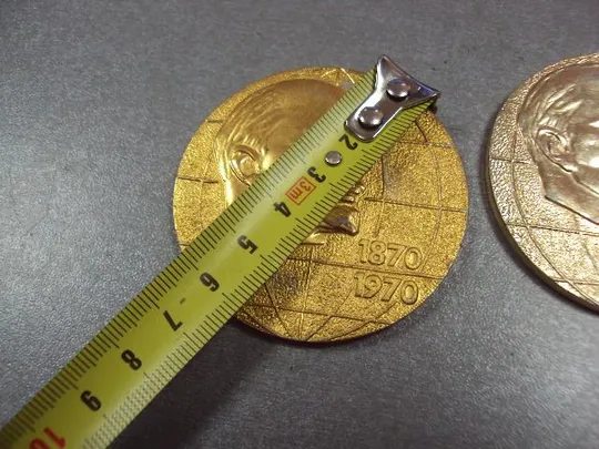 Купити настольная медаль 100 лет ленин 1870-1970 лот 3 шт №4295