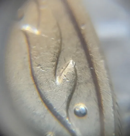 (6358) 50 копійок 2006 розкол та викрошка на реверсі (50 копеек 2006 брак) Де купити