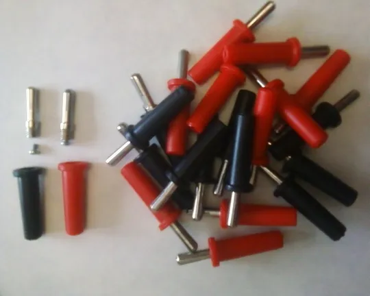 Купити Лот 10 шт. Штекер Ш-42, конектор, штепсельна вилка, з&#039;єднувач, штепсель, банан тюльпан