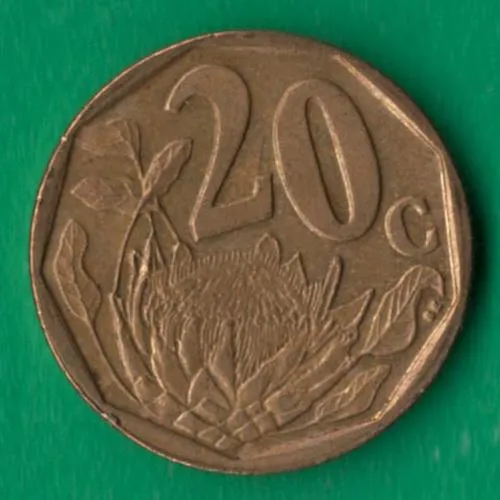 Купити 20 центів 2004 року ПАР [КВ]