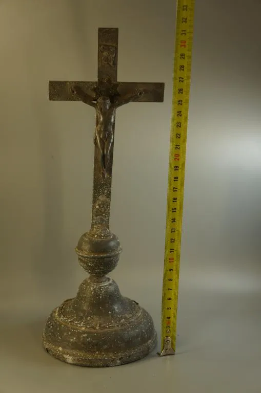 Крест настольный распятие шпиатр высота 31,5 см №10635 Характеристики