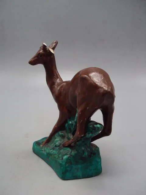 Купити Фигура фарфор статуэтка олень ссср высота 13,8 см под реставрацию №14019