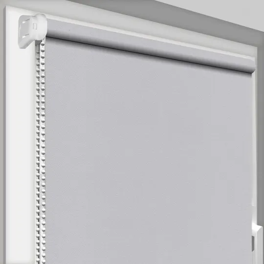 Рулонная штора Rolets Перла 1-2090-1300 130x170 см открытого типа Светло-серая Ціна