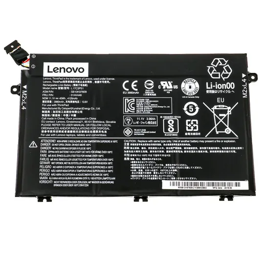 Оригінальна батарея для ноутбука LENOVO L17M3P51 (ThinkPad Edge: E480, E580, E490) 11.1V 45Wh Black (SB10K97607) Ціна