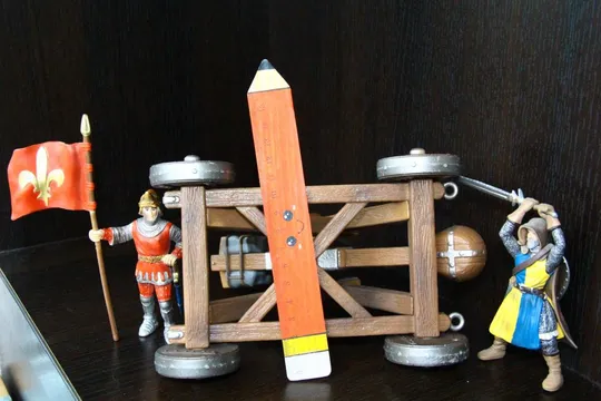 катапульта SCHLEICH 90-100мм ФРГ 1:18 Інтернет-аукціон