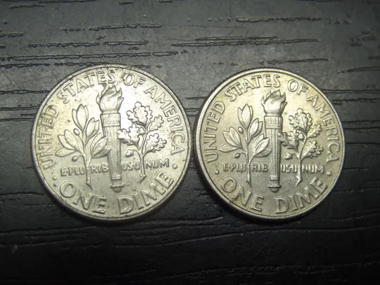 Купити 1 дайм 2020 США (два різновиди)