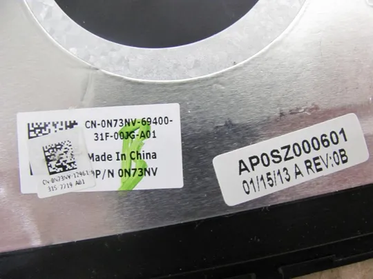 номер0165-33 Кришка панель палмрест та тачпад 0N73NV AP0SZ000601 для Dell Inspiron 15 3521 оригінал Інтернет-аукціон