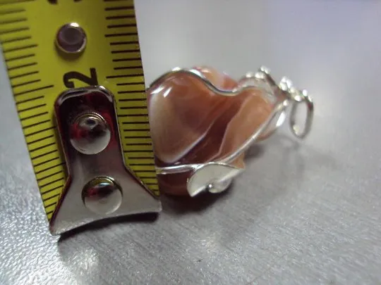 Подвеска кулон агат желудь с листочками авторская работа серебро 925 проба Украина 12,03 г №11899 Продаж