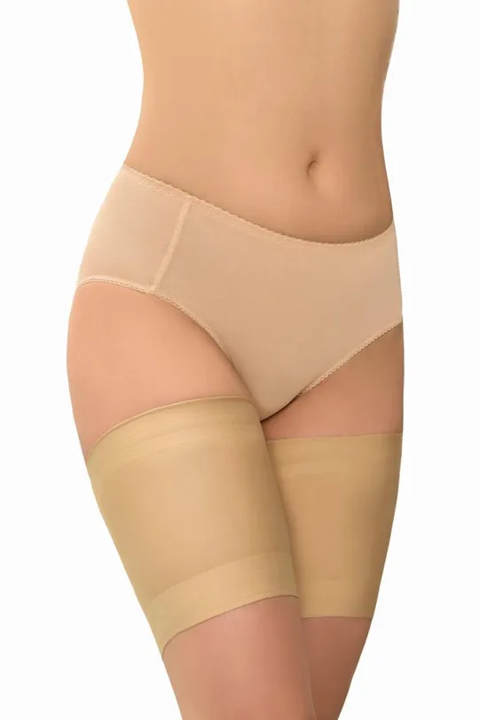 Купити Бандалетки від натирання 501 Афина з гладкого еластичного полотна бежеві