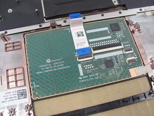 номер0717-8 Кришка панель палмрест тачпад AP2V7000501 0VN1PF для Dell Precision 7550 M7550  7560 оригінал Торговий майданчик