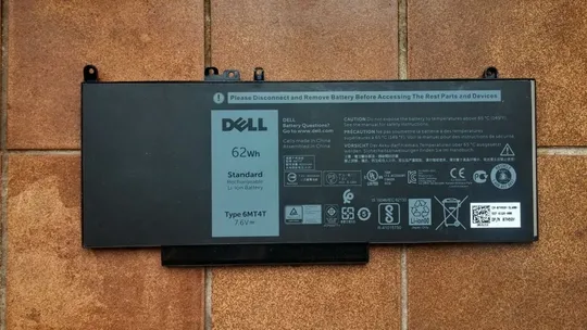 Li-Ion Аккумулятор Dell 6MT4T 7.6V 7750mAh 62Wh 4Cells к ноутбукам Dell Latitude E5450 E5470 E5550 E5570 Ціна