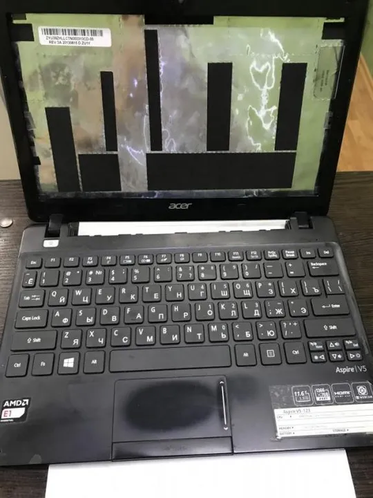 N0223 Acer V5-123 Корпус в зборі Верх+петлі+низ Ціна