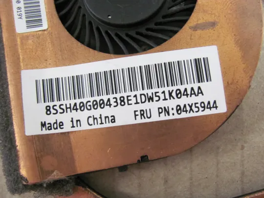 398-24 система охолодження 04X5944 AT0TF003DT0 для Lenovo ThinkPad  T450   оригінал Де купити