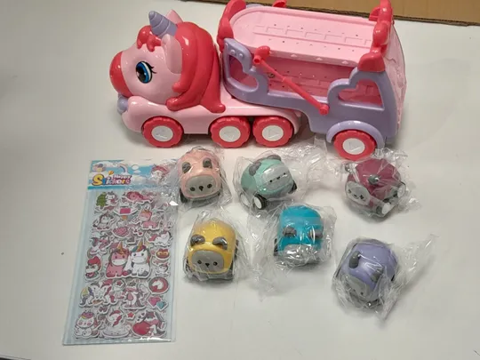 Набір дитячий, машинки+фломастери (1) Ціна