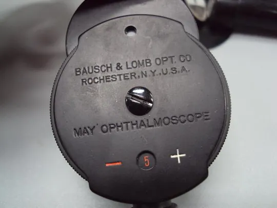 Набор офтальмолога США офтальмоскоп Bausch with Lomb rochester Нью-Йорк в футляре №13336 Продаж