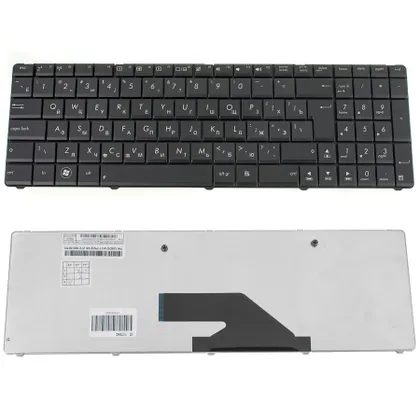фото, Клавіатура для ноутбука ASUS (K75DE) rus, black (OEM)