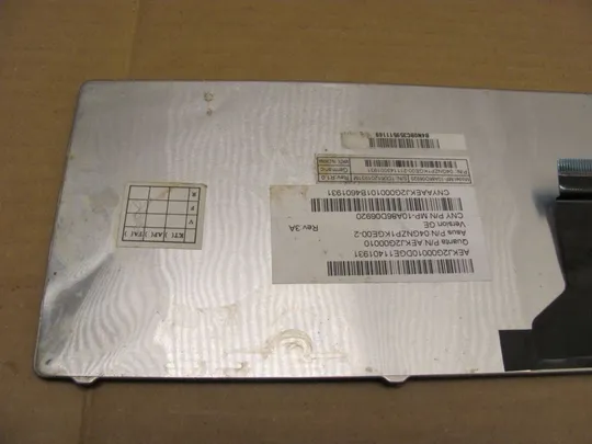 559-7 клавіатура робоча AEKJ2G00010 для ASUS X4GS N43 N43s оригінал Недорого