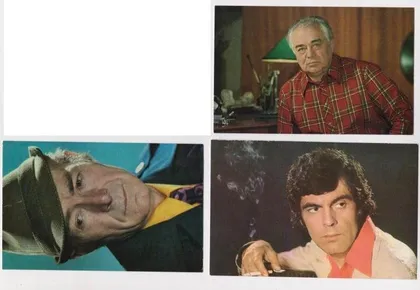 фото, ГРИНЬКО, ГРИГОРИУ, КУЗНЕЦОВ - АРТИСТЫ СОВЕТСКОГО КИНО = 3 открытки 1978 г. #