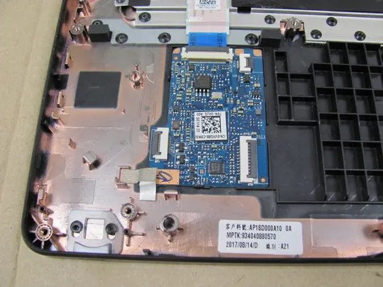 636-3 Кришка панель палмрест та тачпад AP1SD000A10 A16725 для  Dell Latitude E5490 E5480  5491 5495 оригінал Недорого
