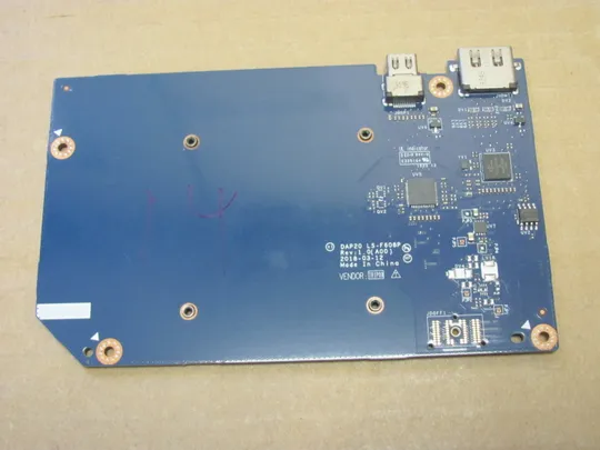 номер0991-13 плата відеокарта DAP20 LS-F608P Intel UHD Graphics 630 для DELL Precision  7730 M7730 оригінал Ціна