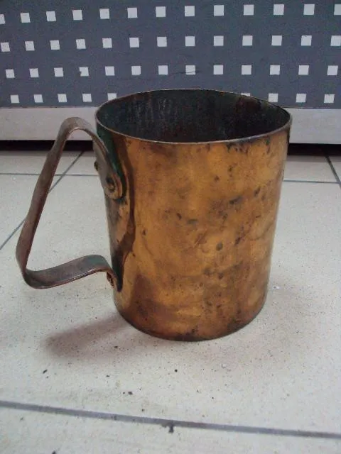 Кружка медь высота 12,5 см, диаметр 10,8 см (№525) №11394 Продаж