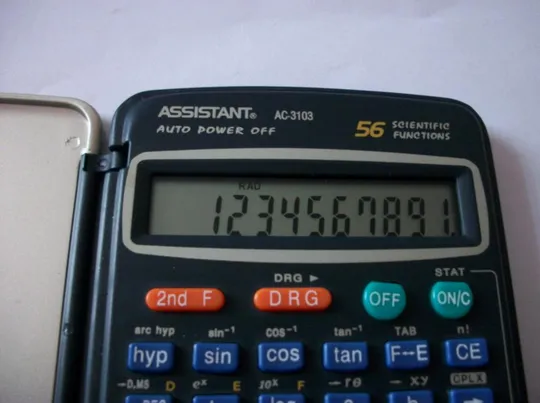 Калькулятор ASSISTANT , AC-3103 , Электронный . Размер 12,5х7,5-см . Made in China , З аукціону