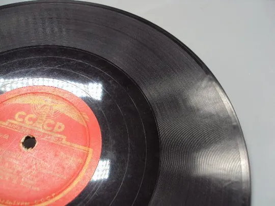 Пластинка По прямому проводу Абрамов и На крылечке Красовицкая диаметр 25 см №15310МЯ Де купити