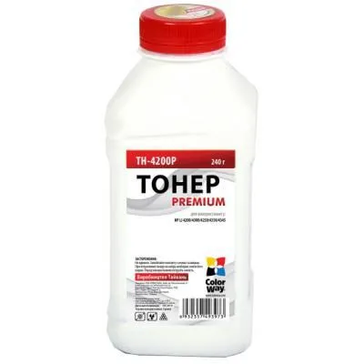 Тонер HP LJ4200/4250/4300/4350 (240г) Premium ColorWay (TH-4200P) Ціна