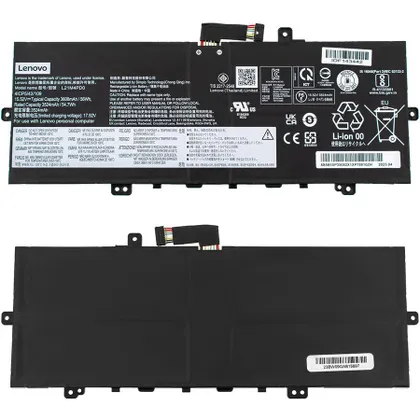 фото, Оригінальна батарея для ноутбука LENOVO L21B4PD0 (ThinkBook 13s G4 IAP) 15.52V 3608mAh 56Wh Black (5B11D96864)