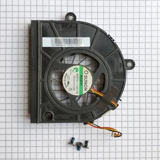 Кулер Asus K53B / DC280009WS0 система охолодження для ноутбука оригінал з розборки Ціна