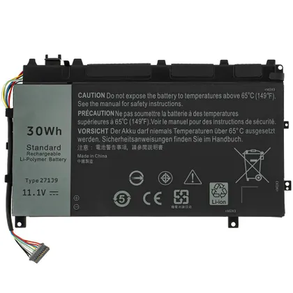 фото, Батарея для ноутбука DELL 271J9 (Latitude 7350 Series) 11.1V 30Wh Black