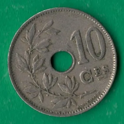 фото, 10 сантимів 1923 року Belgique [МШ]