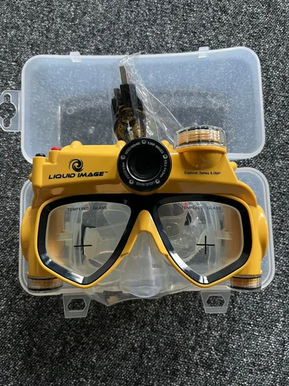 фото, Маска-камера для дайвінгу