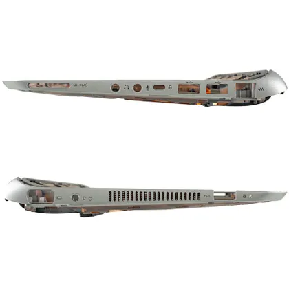 фото, Б.У Нижня частина корпусу для ноутбука HP (Mini: 110-4100so), silver