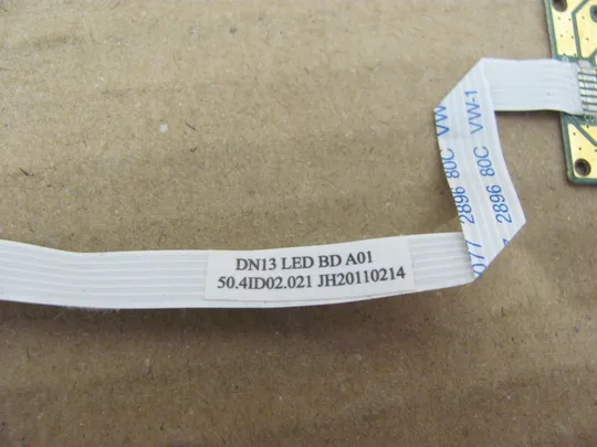 номер0283-27 плата LED Плата LED індикаторів плата кнопки LED для ноутбука  Додаткова плата LED лампочки Плата LED Плата LED індикації  50.4ID02.021 для Dell VOSTRO 3350 V3350 оригінал Продаж