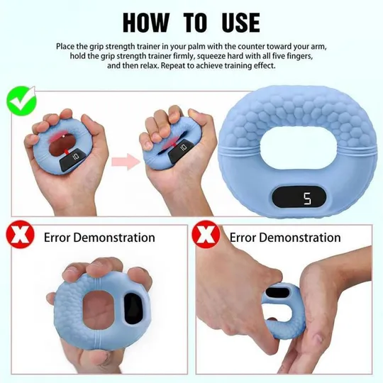 Тренажер для запястий эспандер силиконовый HT-01 Ціна