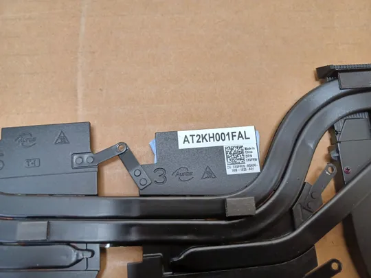 номер1057-17 система охолодження AT2KH001FAL 0X9FRW  для Dell Alienware M15 R2 Охолоджувальна система Кулери та системи охолодження Охолодження материнської плати cooling system Кулер Охолоджувальний блок  оригінал З аукціону