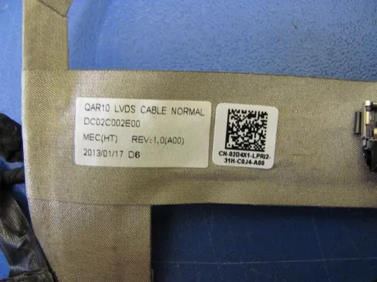 №69-25 шлейф матриці 02D4X1 для DELL PRECISION M6700 оригінал З аукціону