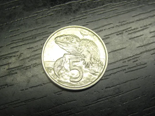 5 центів Нова Зеландія 1975 Ціна