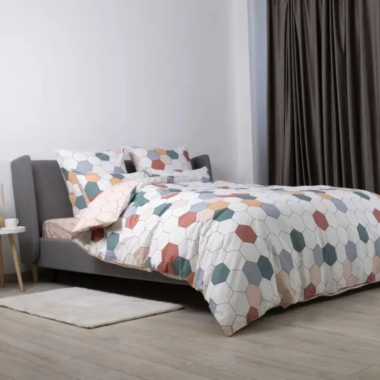 Постельное белье семейное ТЕП Happy Sleep Красочные соты 2-03797-28994 150х215х2 см Продаж